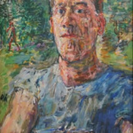 Oskar Kokoshcka at the Museum of Modern Art of Paris