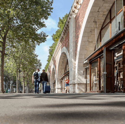 Promenade au Viaduc des Arts