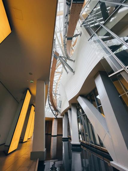 Gerhard Richter at the Fondation Louis Vuitton