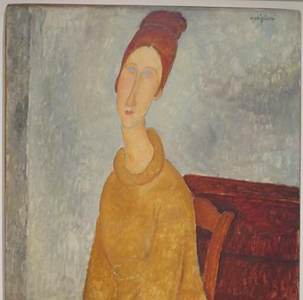 Amedeo Modigliani au Musée de l'Orangerie