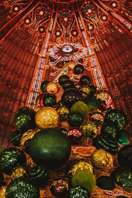 La magie de Noël aux Galeries Lafayette